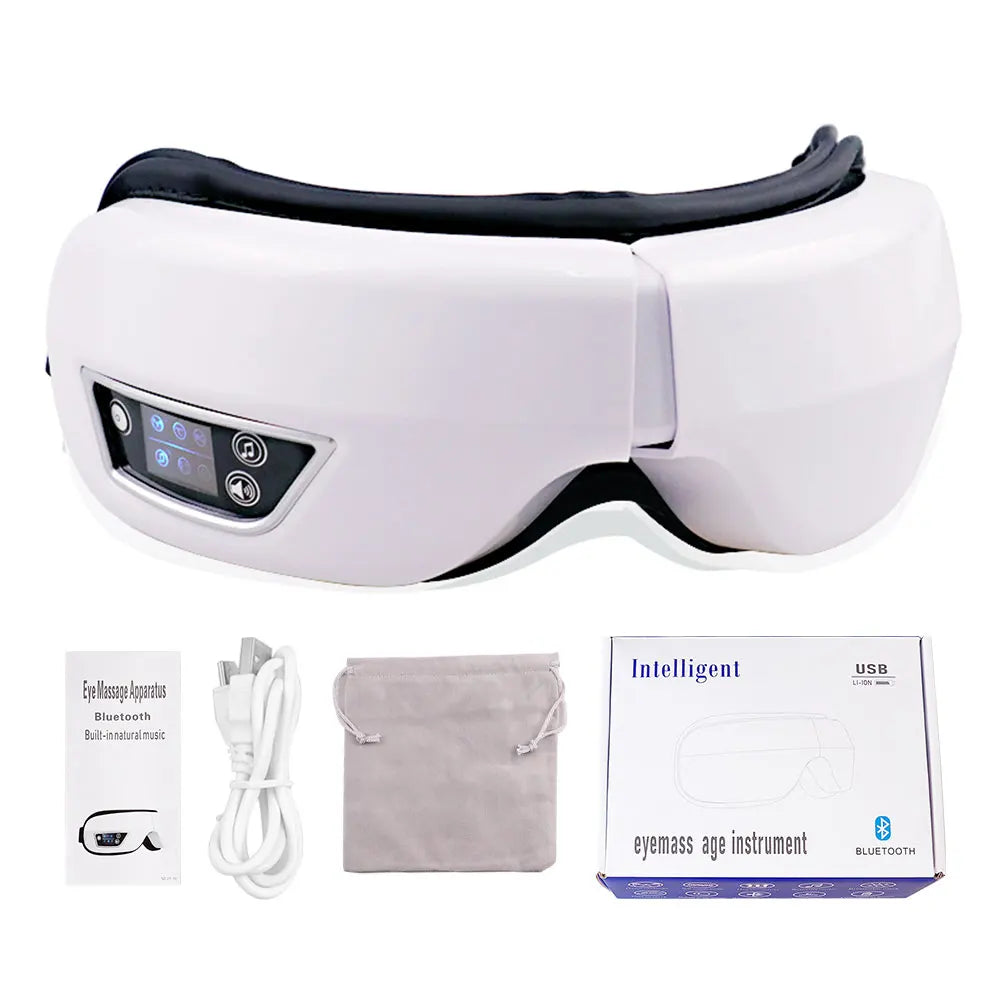 Eye massager to Relieve Eye Fatigue Vibration Airbag Pressure Eye Massage Bluetooth Music Relax Your Body Smart Eye Care Tools