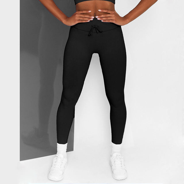 Seamless Candy Color Yoga Outfit